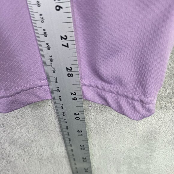 Mens Member's Mark Purple Performance Polo Shirt Short Sleeve Polyester Size XL - Picture 5 of 6